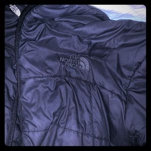 Men’s black north face coat xl